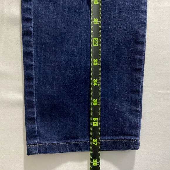 NYDJ Marilyn Straight Leg Jeans Dark Wash Size 10 Style MAJK2209D - Picture 8 of 10